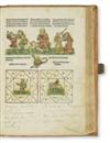 ANGELUS, JOHANNES. Astrolabium.  1488.  Hand-colored copy.